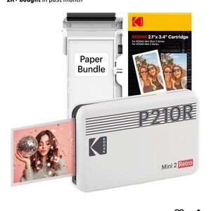 Kodak Mini 2 Retro Portable Photo Printer – White – Brand New Sealed